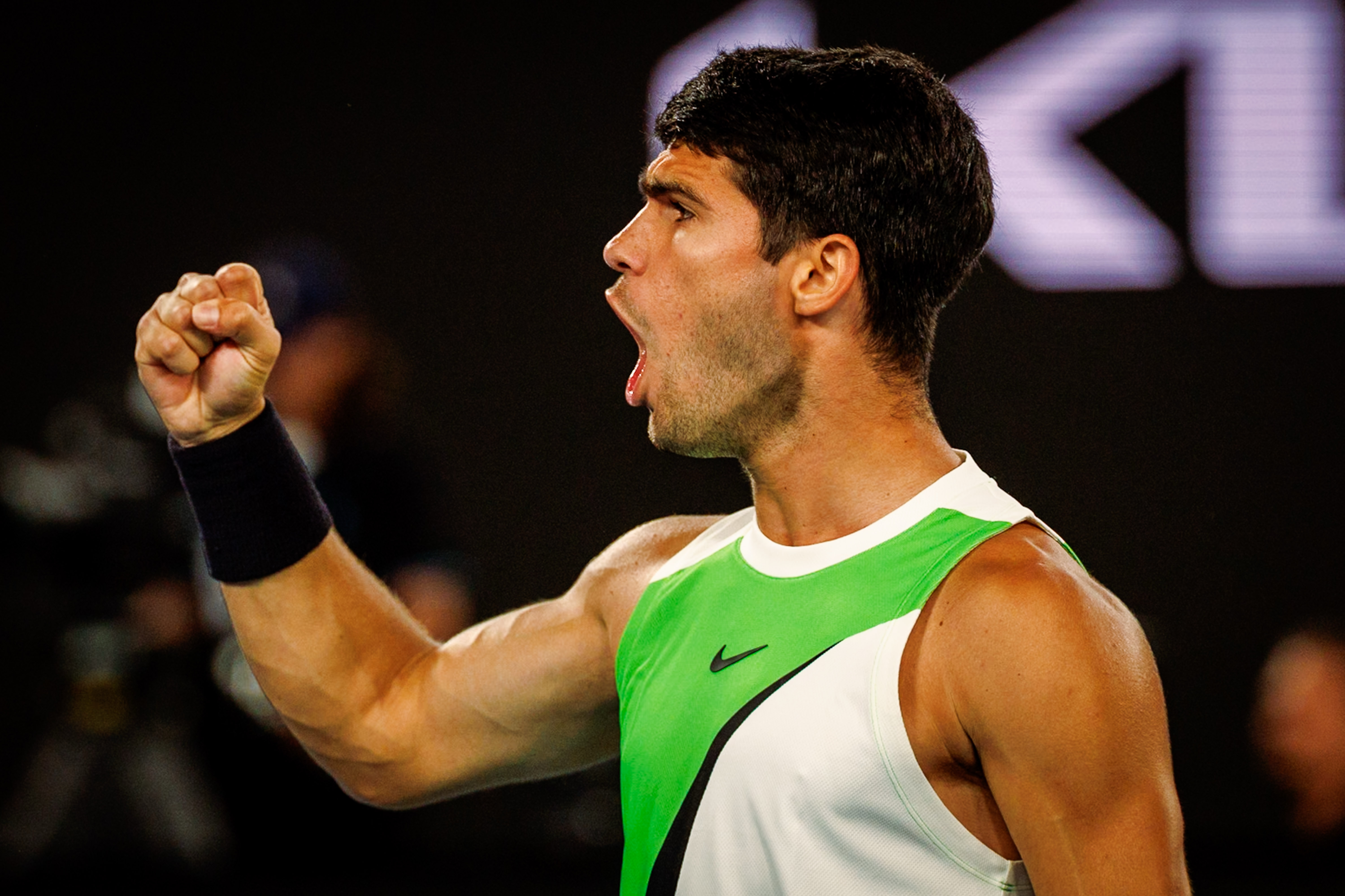 Carlos Alcaraz in action as we provide the French Open odds. 