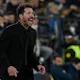 Atletico Madrid's Argentinian coach Diego Simeone reacts during the Spanish League football match as we make our best Atletico Madrid vs. Borussia Dortmund Champions League quarterfinal leg 1 prediction. 